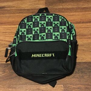 Kids Creeper Minecraft mini backpack!